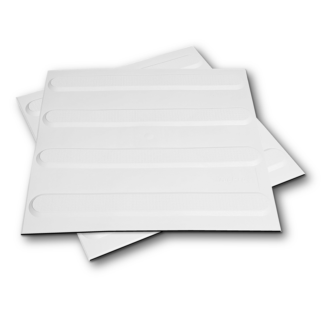 White Self-Adhesive Directional Tac-Tile | TacPro